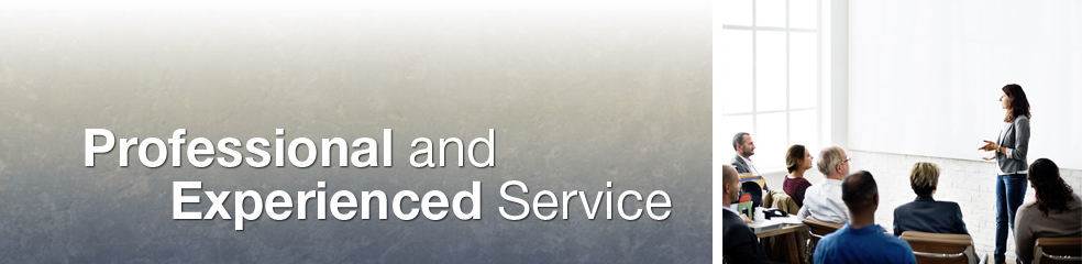 Professional and Experienced Service